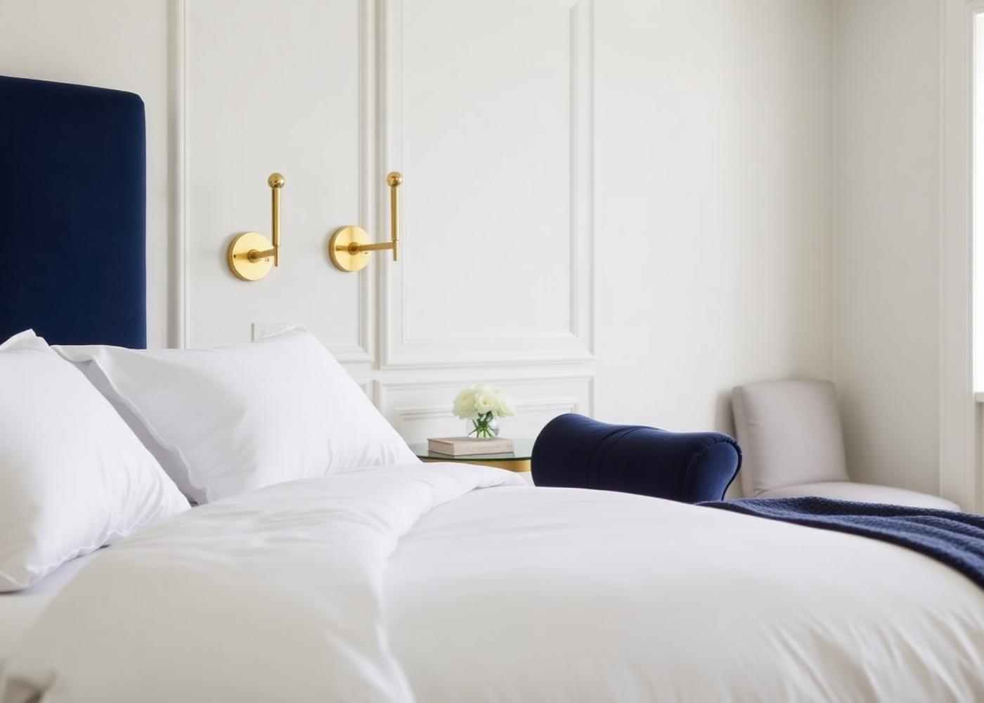 Luxury bedroom interior